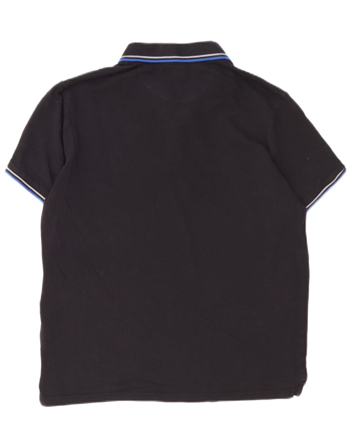 Champion herre poloshirt Stor sort bomuld