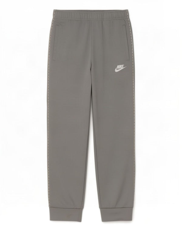 Nike Drenge Træningsdragt Bukser Joggers 12-13 år Stor Grå Polyester