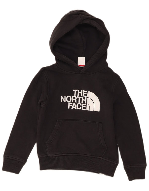 The North Face Boys Grafisk Hoodie Jumper 7-8 år Lille sort bomuld