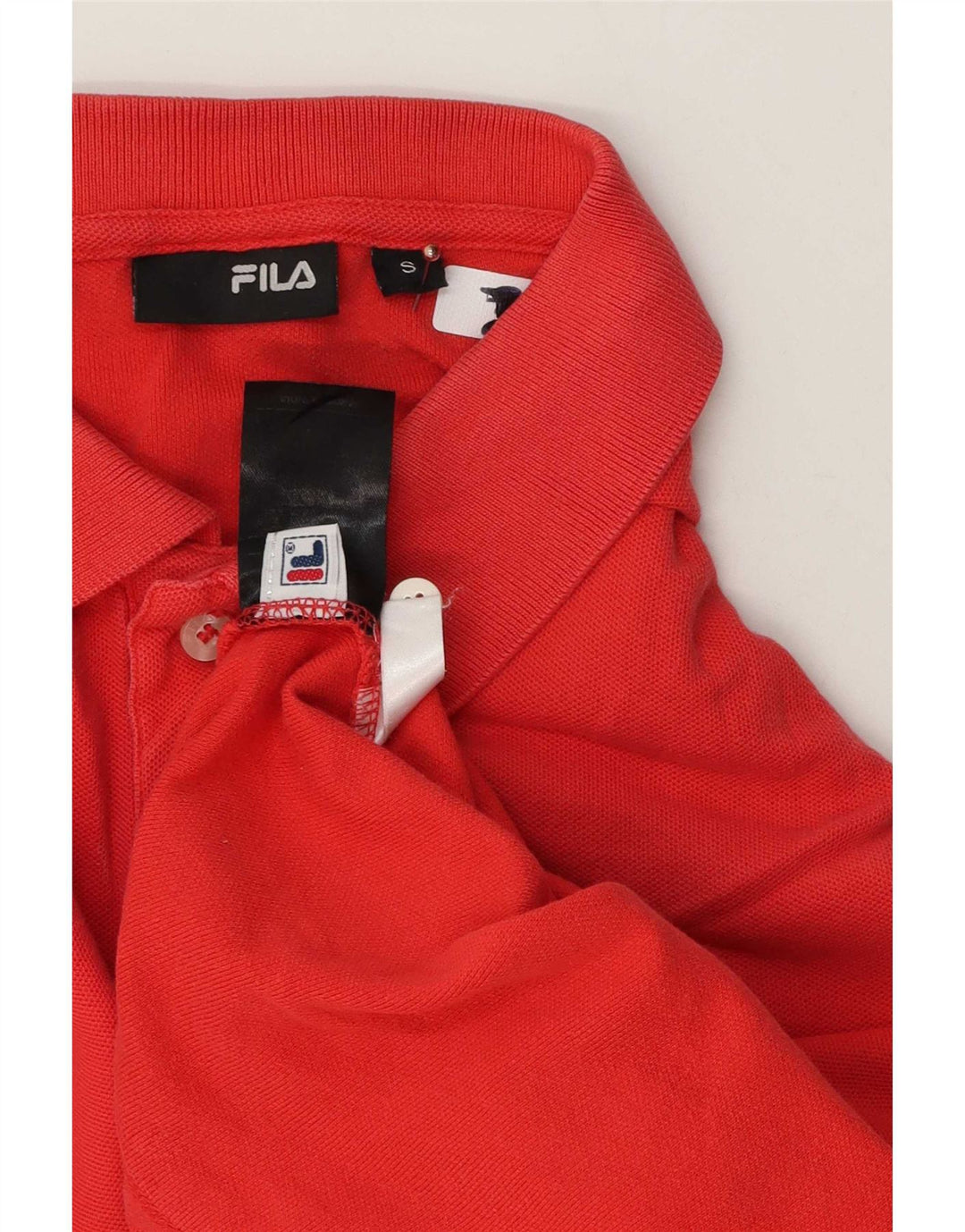 Fila herre polo shirt lille rød bomuld