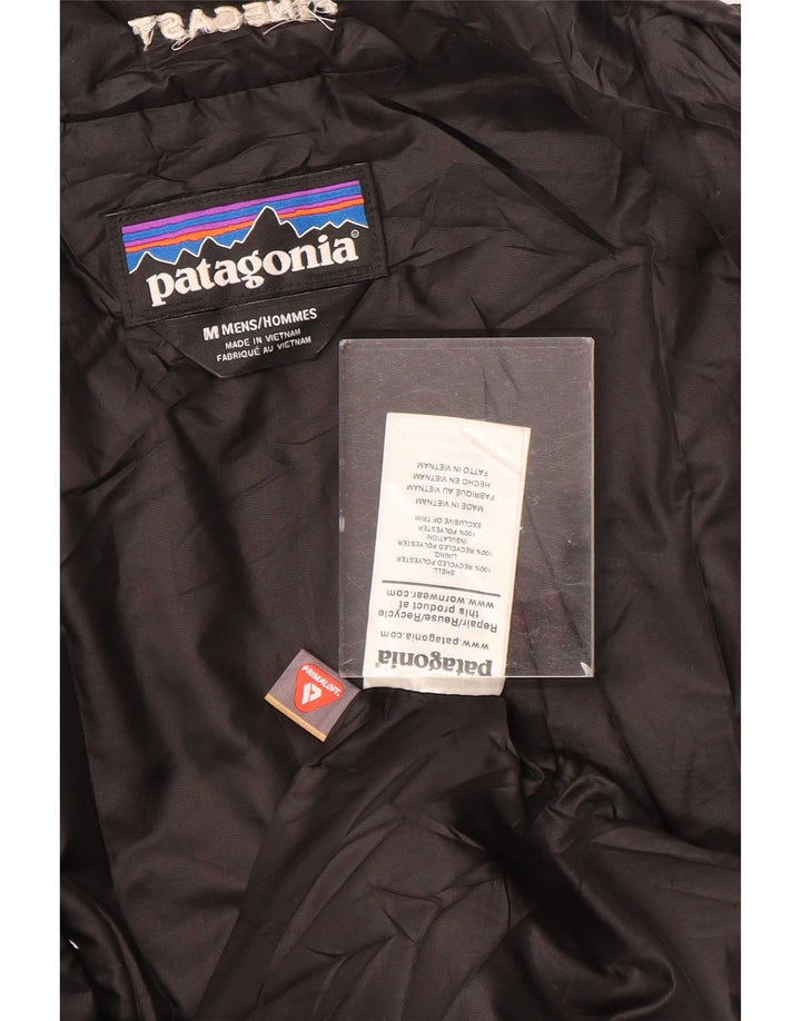 Patagonia Herre Polstret Gilet UK 38 Medium Sort Polyester
