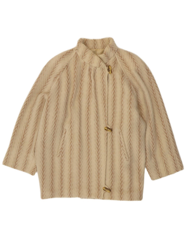 Arezia Dame Oversized Duffle Coat UK 20 2XL Beige Sildebensuld