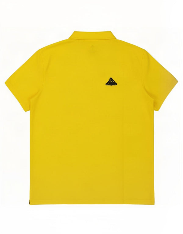 Adidas Aeroready Polo Shirt til mænd XL Gul Polyester