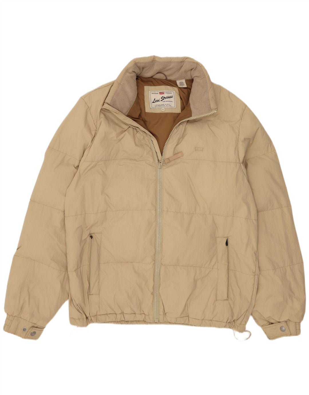 Levi's Polstret Herrejakke UK 38 Medium Beige Polyamid