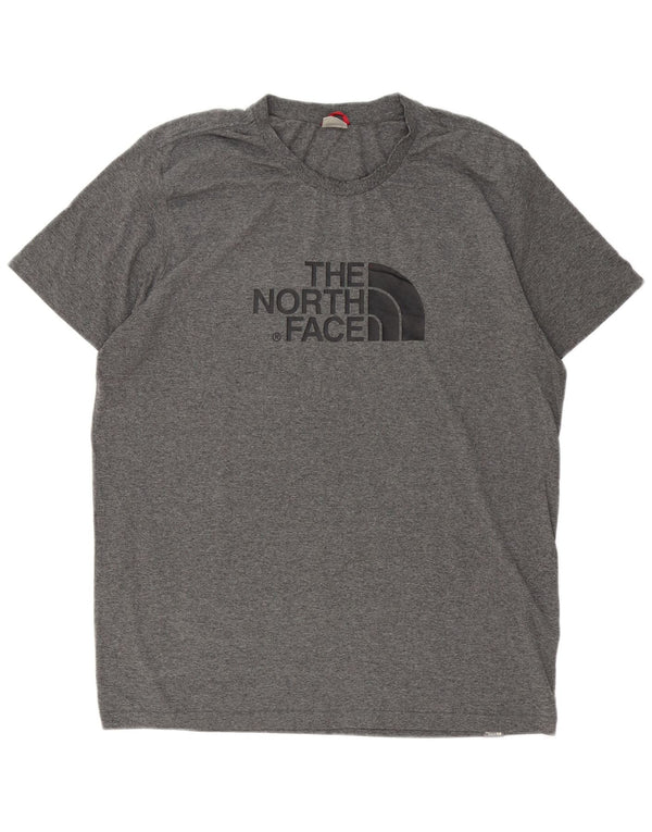 The North Face Herre Grafisk T-Shirt Top XL Grå Bomuld
