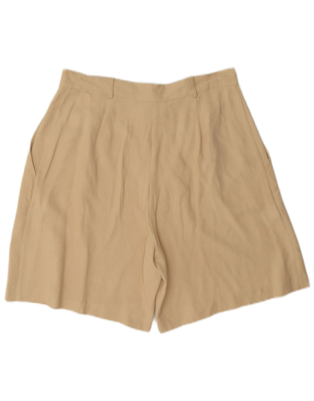 Vintage Kvinders Pegged Casual Shorts IT 44 Medium W28 Beige