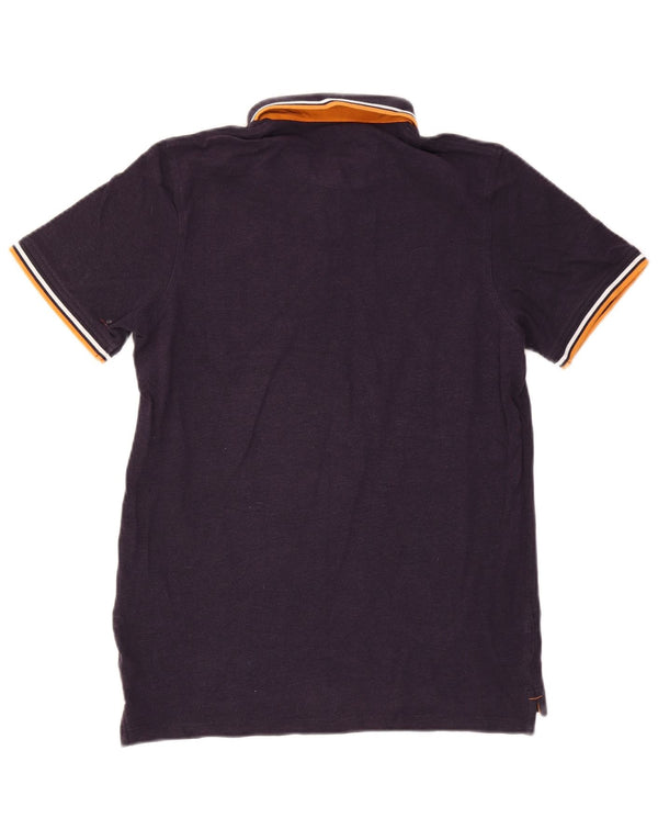Jack & Jones herre poloskjorte stor lilla stribet bomuld