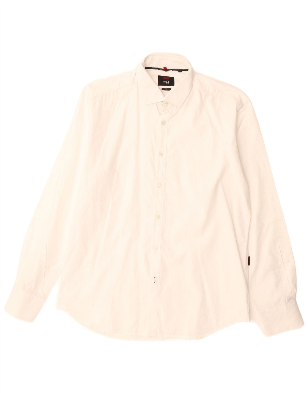 Carrera herre Slim Fit skjorte, stor hvid