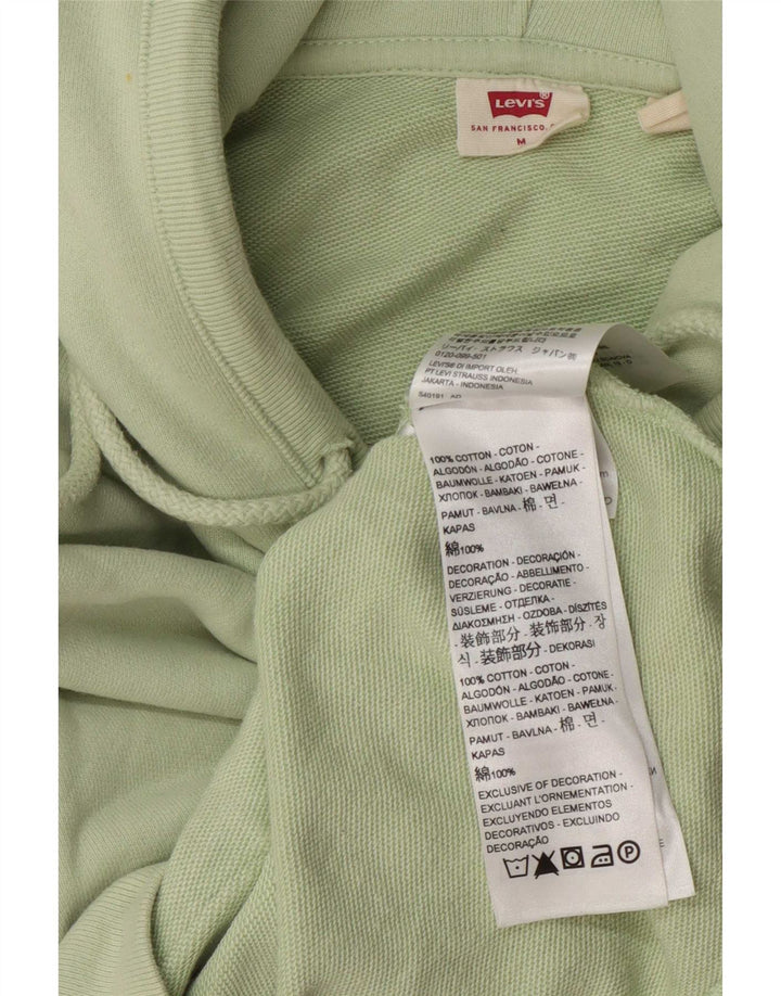 Levi's Dame hættetrøje Jumper UK 14 Medium Green Bomuld
