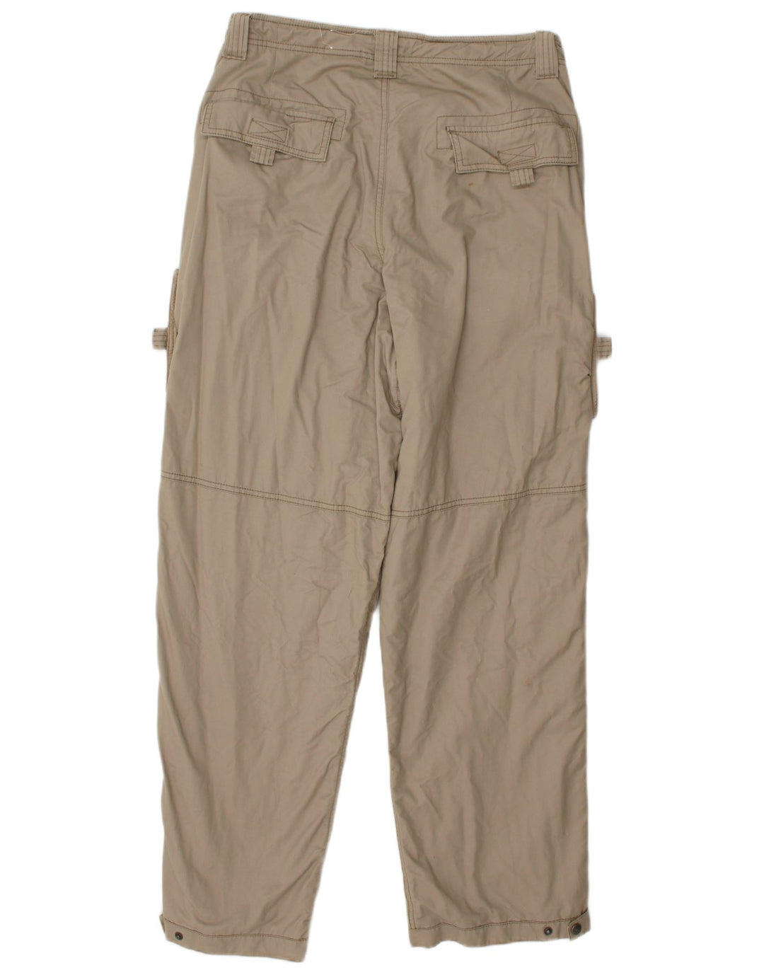 Eddie Bauer Herre Straight Cargo Bukser W33 L32 Beige Bomuld