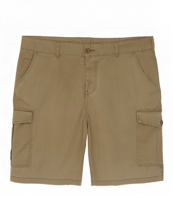 Mountain Warehouse Herre Cargo Shorts XL W38 Khaki Bomuld