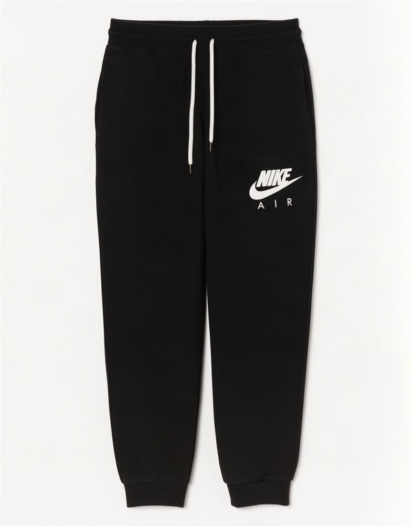 Nike Mens Graphic Tracksuit Trousers Joggers Large Black Cotton