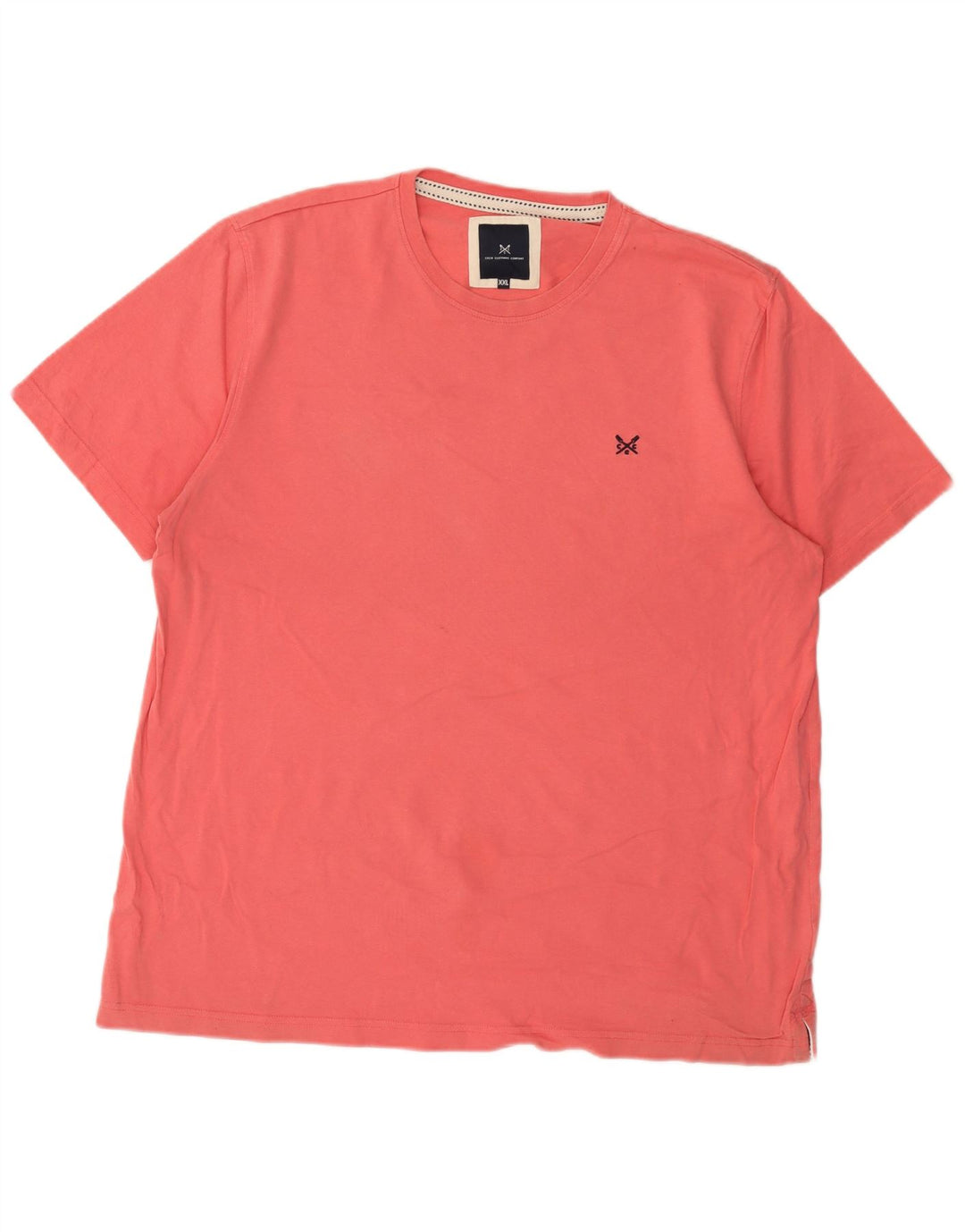 J. Crew Herre T-Shirt Top 2XL Pink Bomuld