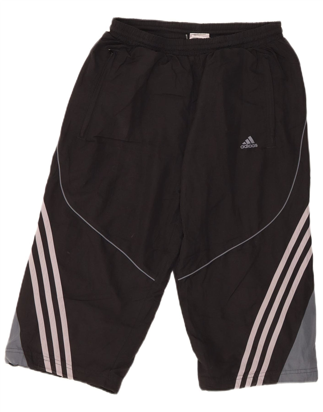 Adidas Herre Bermuda Sportshorts Small Black Colourblock Polyester