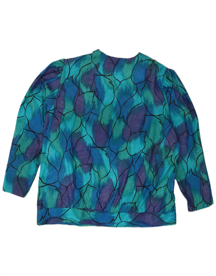 Givenchy Dame Loose Fit Bluse Top IT 48 XL Flerfarvet