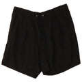 Marks & Spencer Chino Shorts til kvinder UK 12 Medium W30 Black Linen