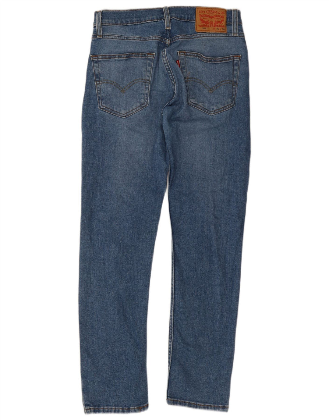 Levi's Herre 511 Slim Jeans W30 L30 Blå Bomuld