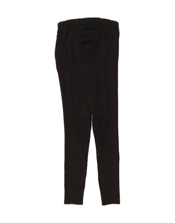 NEW BALANCE Womens Leggings UK 6 XS Black Polyester Vintage New Balance and Second-Hand New Balance from Messina Hembry 