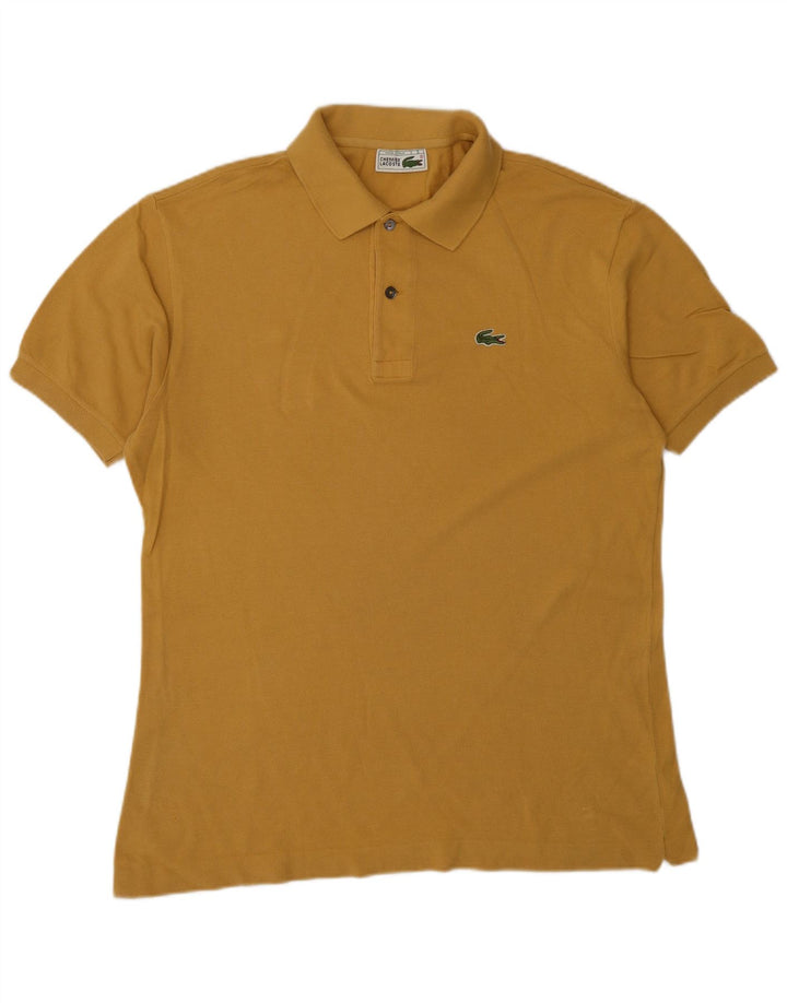 Lacoste Herre poloskjorte str. 5 Large Gul Bomuld