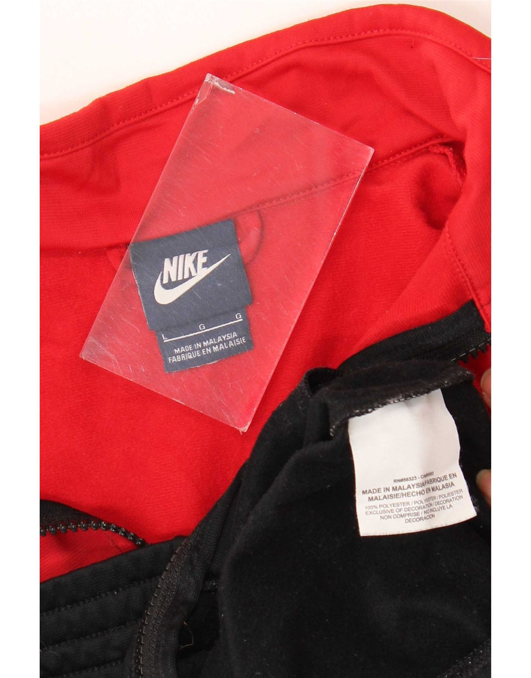 Nike træningsdragt topjakke til drenge 11-12 år Sort Colourblock Polyester