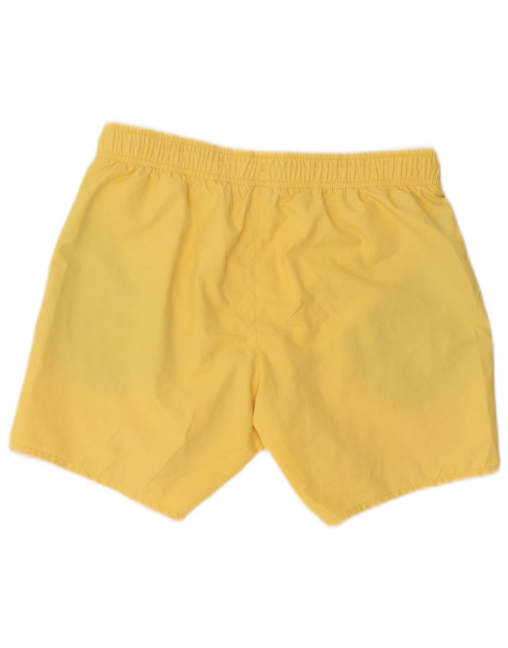 Lacoste svømmeshorts til kvinder UK 10 Små gul polyester