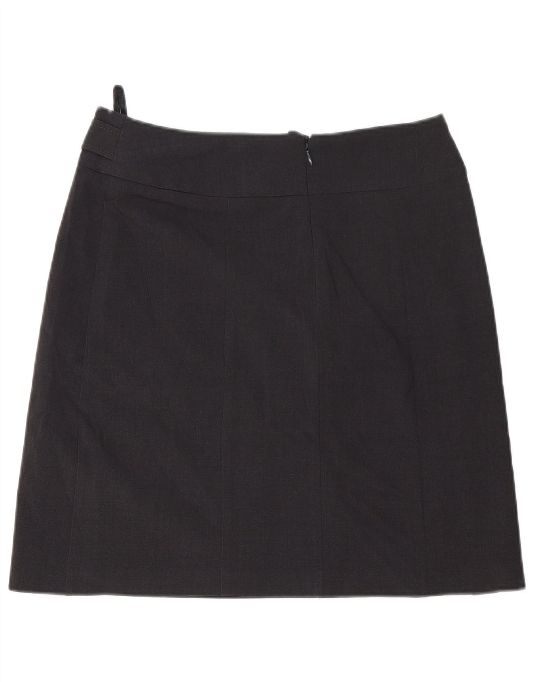 Marks & Spencer A-line nederdel til kvinder UK 12 Medium W32 Grå polyester