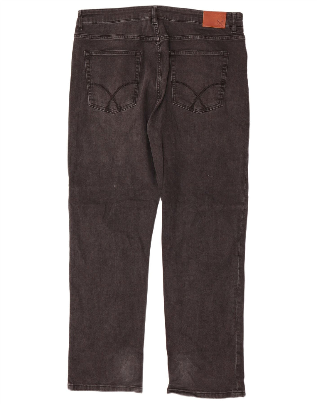 Besætningstøj Straight jeans til mænd W38 L32 Grå bomuld