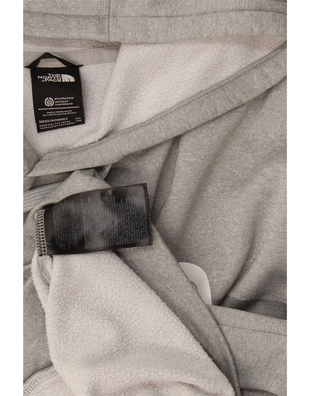 The North Face Herre hættetrøje 2XL Grå Flecked Polyester