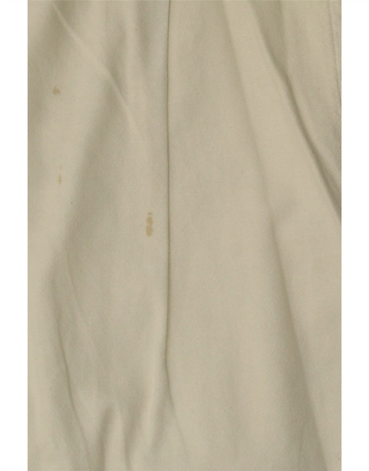LACOSTE Mens Regular Fit Shirt Size 41 Large Off White Cotton Vintage Lacoste and Second-Hand Lacoste from Messina Hembry 