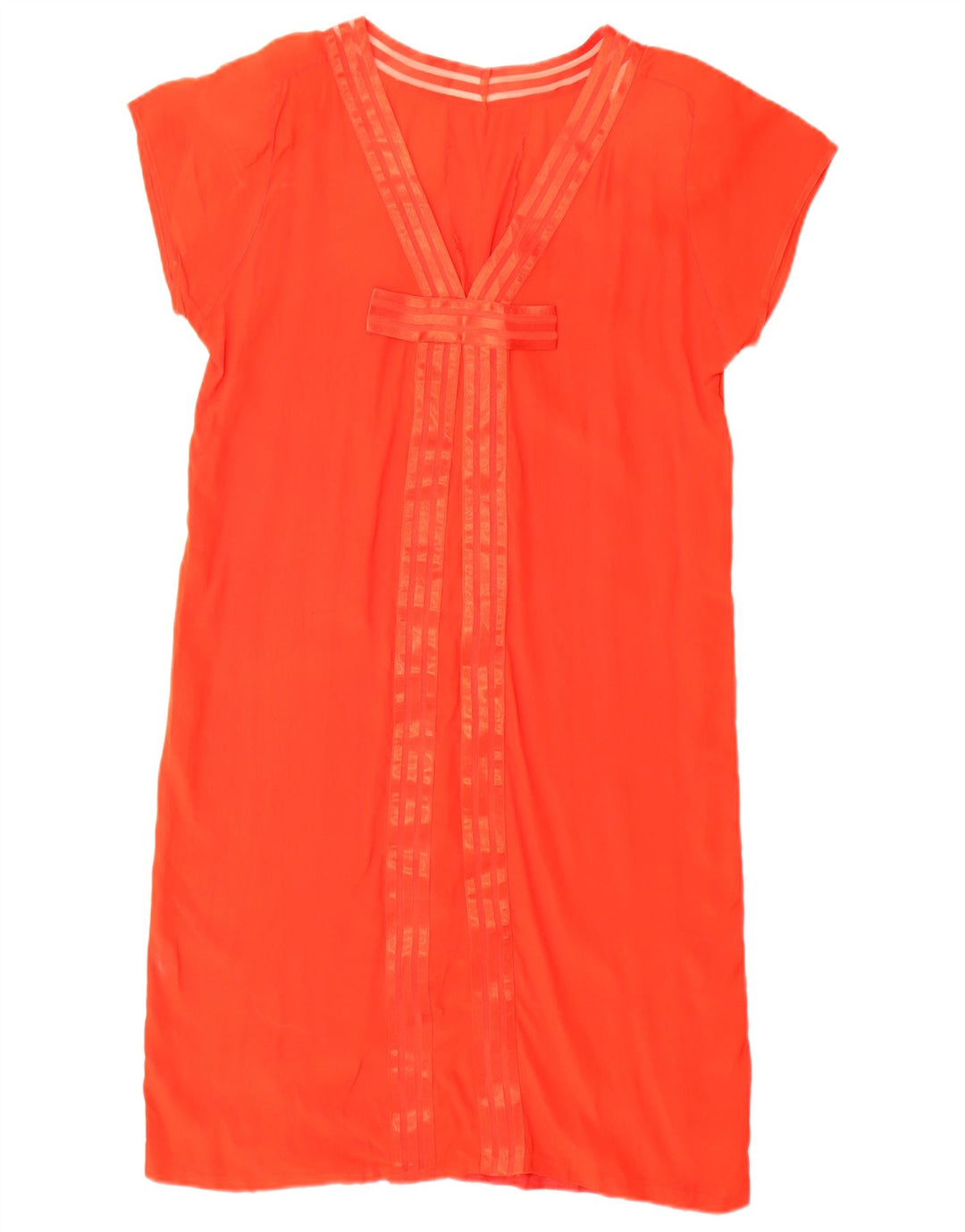 Vintage Dame Shift Dress UK 14 Medium Rød
