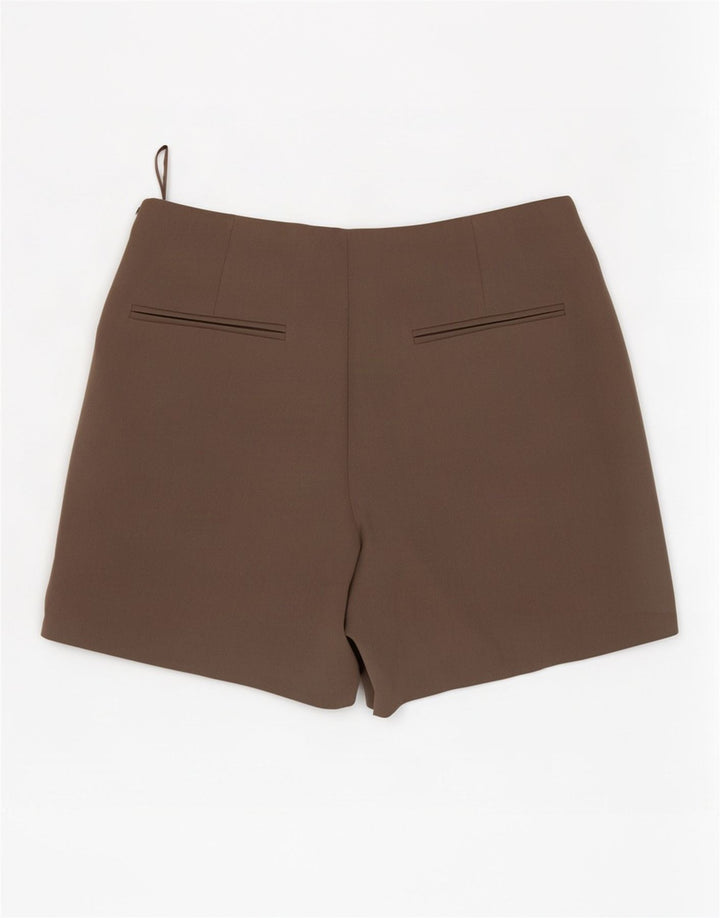 Zara Dame Skort Shorts UK 12 Medium Grå