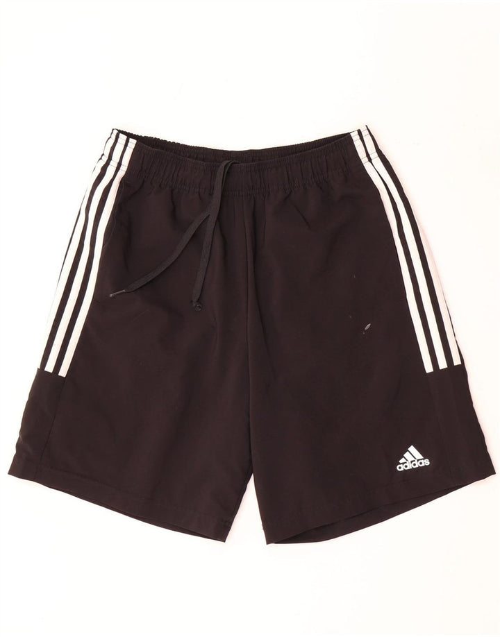 Adidas Herre Sportshorts Medium Sort Colourblock Polyester