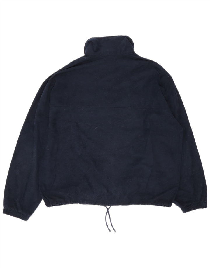 Aesse Herre Anorak Jacket UK 38 Medium Navy Blue Colourblock