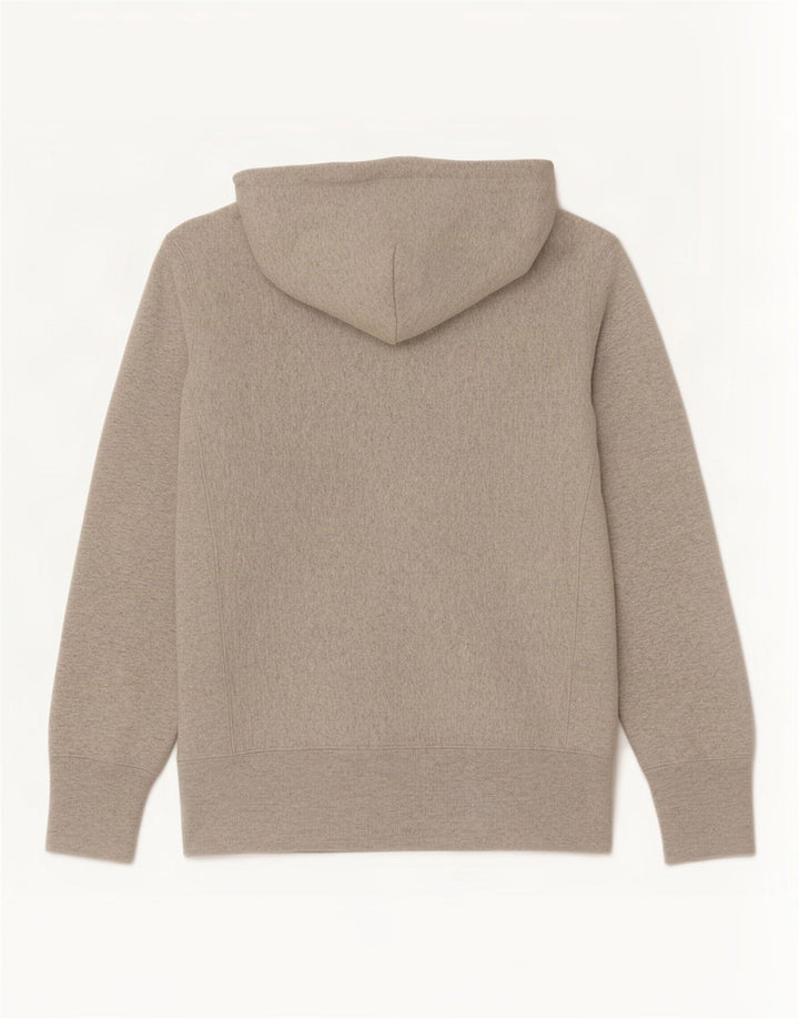 Champion Herre Reverse Weave Graphic Hoodie Jumper Medium Grey Bomuld