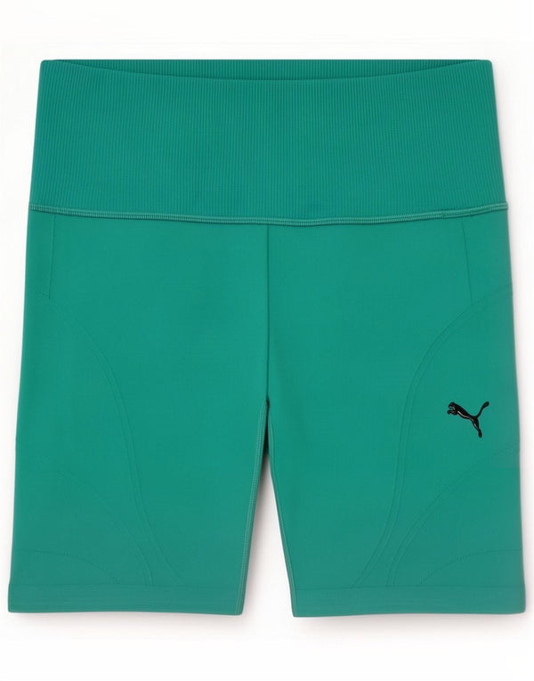 Puma Womens Sport Shorts UK 8 Small Green Nylon Sports
