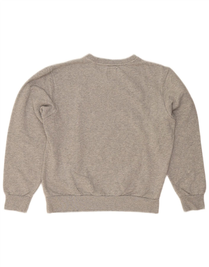 NORTH SAILS Dame Grafisk Sweatshirt Jumper UK 14 Medium Grey Flecked