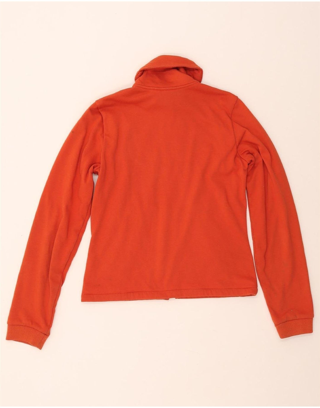NIKE træningsdragt topjakke til kvinder UK 10/12 Medium Orange Polyester