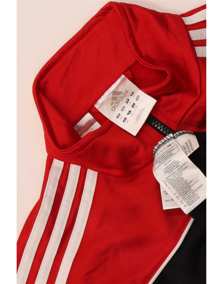 Adidas Træningsdragt Topjakke til drenge 13-14 år Sort Colourblock Polyester