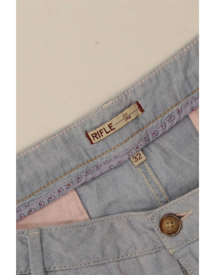 Riffel Dame Chino Shorts Large W32 Blå
