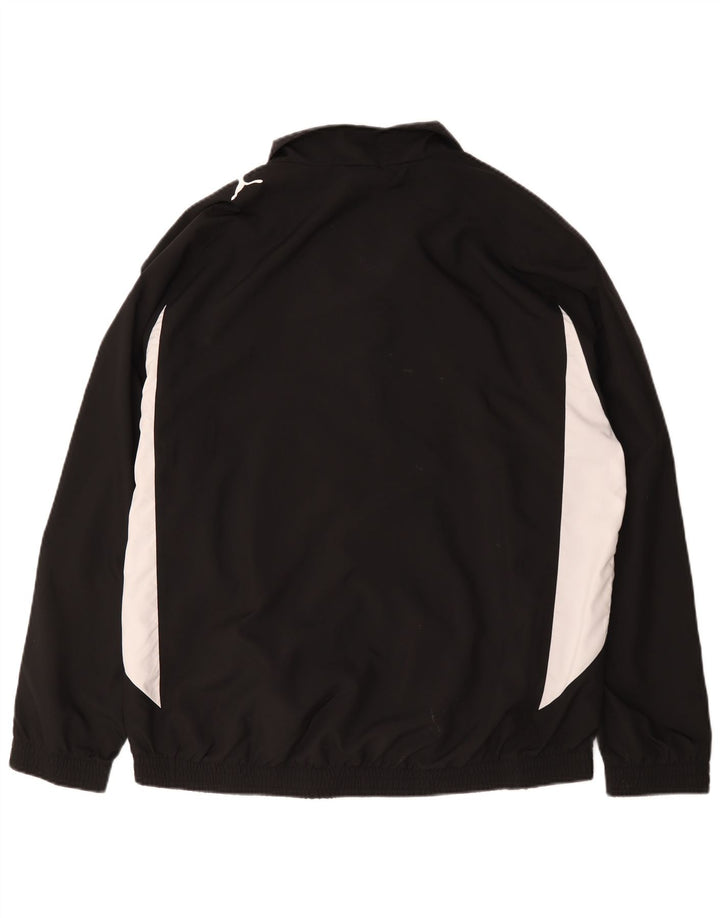 PUMA Træningsdragt til mænd Topjakke XL Sort Colourblock Polyester