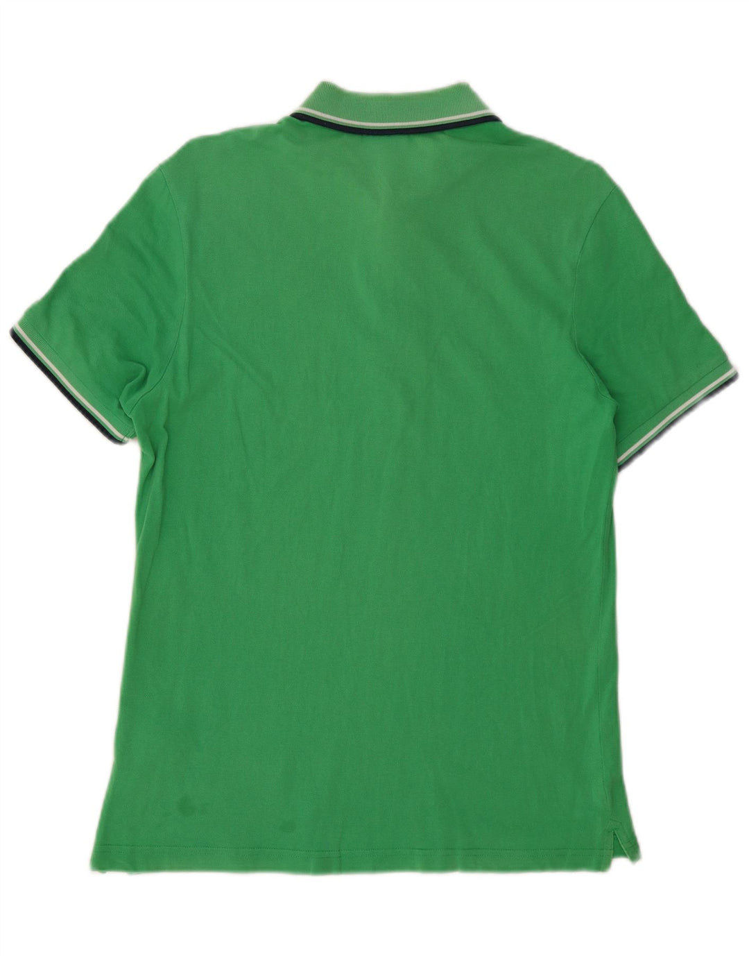 DIADORA Mens Polo Shirt Medium Green Cotton