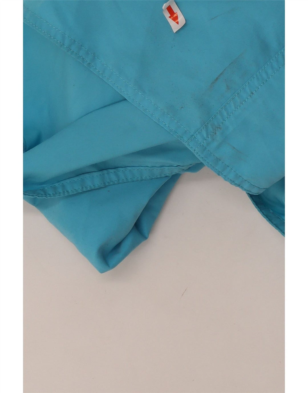 Bænk grafiske badeshorts til mænd mellemblå polyester