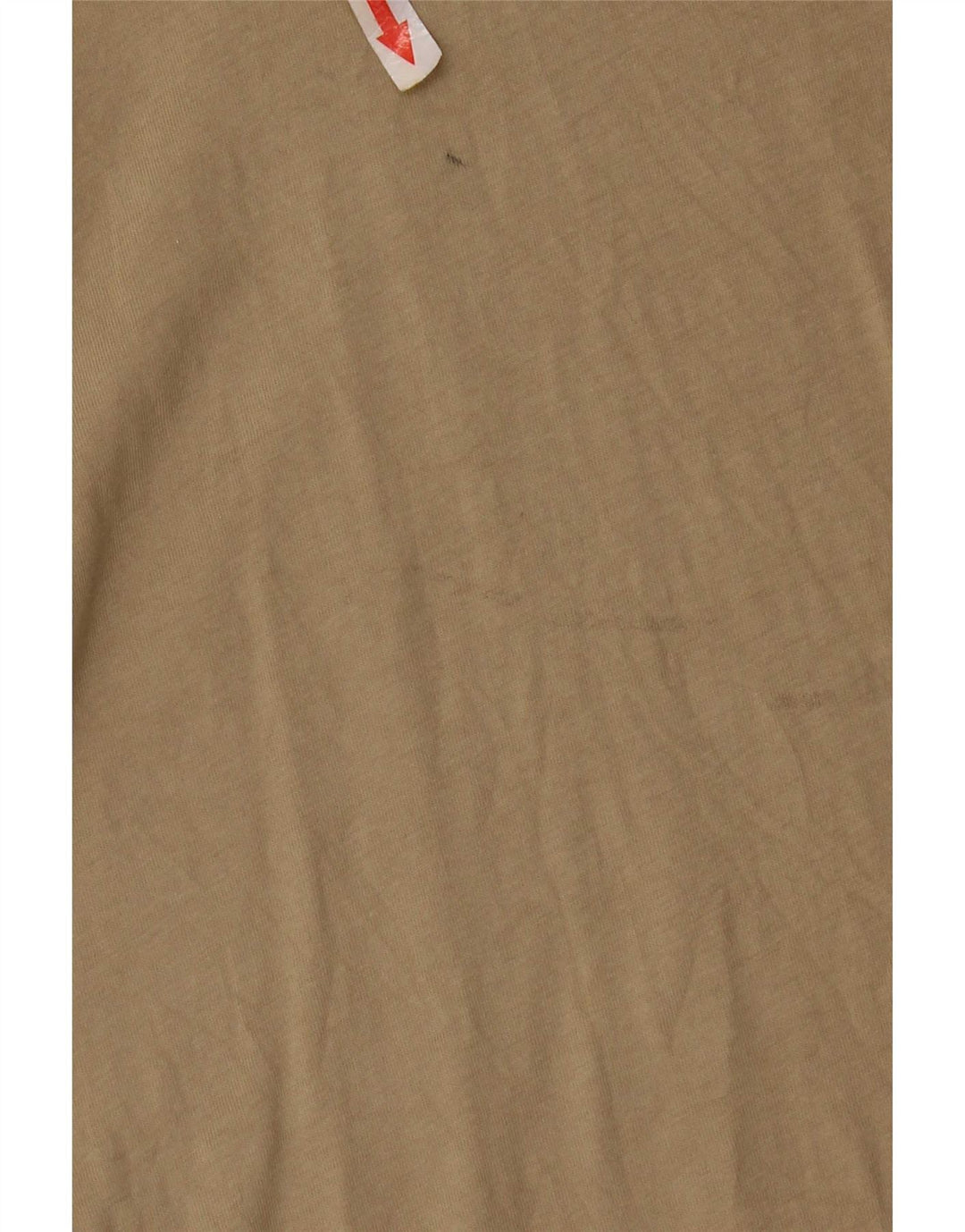 Nike T-shirt top mellembeige bomuld til mænd