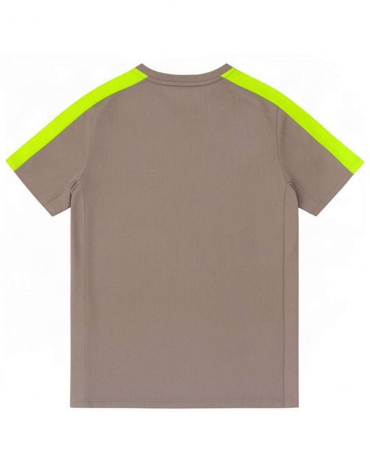 Nike Boys Dri Fit T-shirt Top 10-11 år Medium Grey Colourblock Polyester
