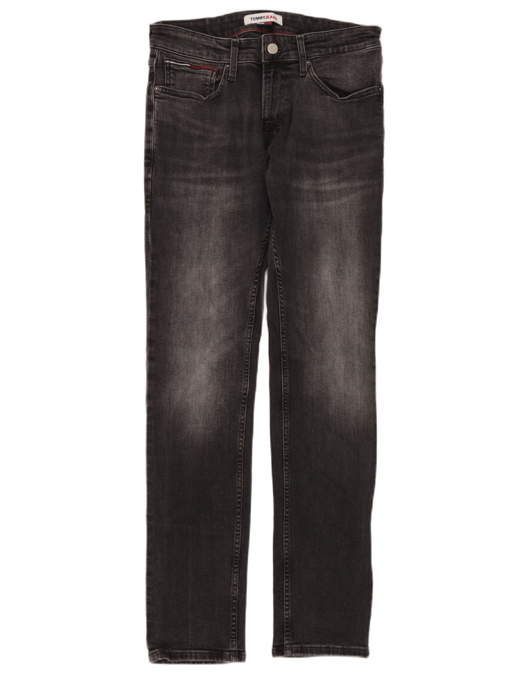 Tommy Jeans Herre Slim W31 L32 Grå Bomuld