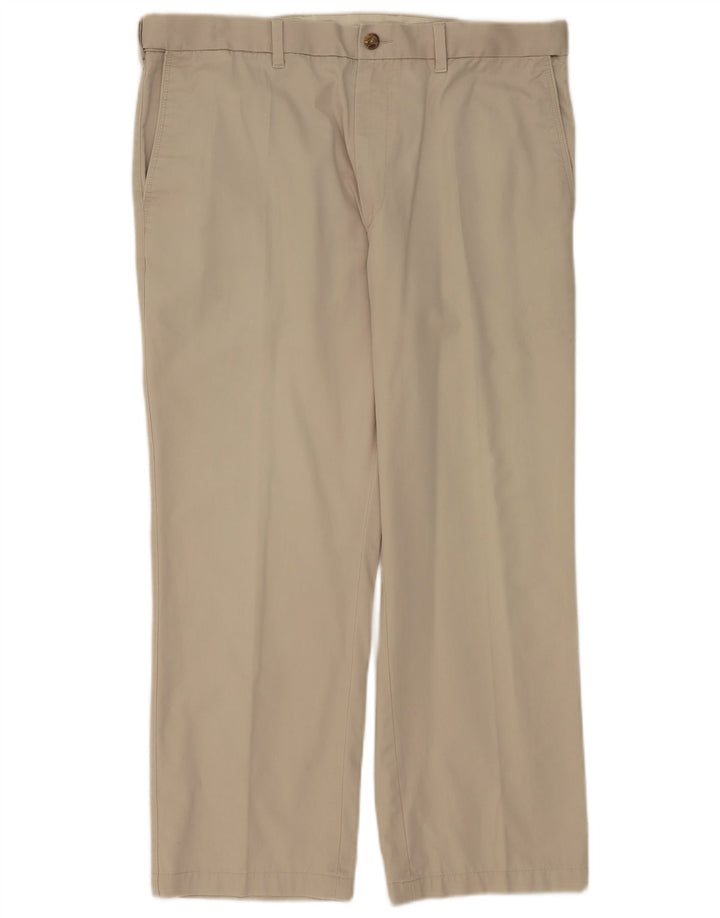 Marks & Spencer Herre Blue Harbor Lige Chinobukser W38 L29 Beige
