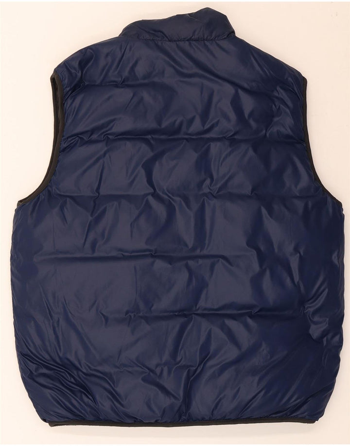 North Sails Herre Polstret Vendbar Gilet UK 42 XL Grå Polyamid