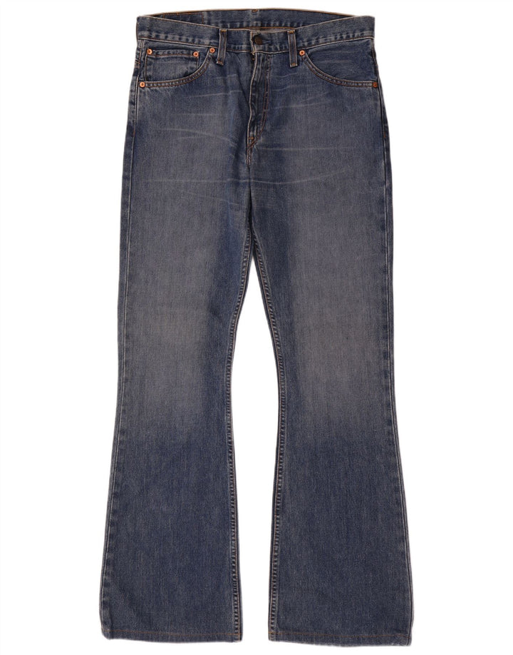 Levi's Dame 516 Højtaljede Bootcut Jeans W34 L36 Blå Bomuld