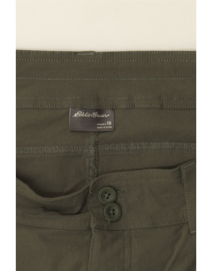 EDDIE BAUER Womens Cargo Shorts US 10 Large W34 Green Nylon Vintage Eddie Bauer and Second-Hand Eddie Bauer from Messina Hembry 