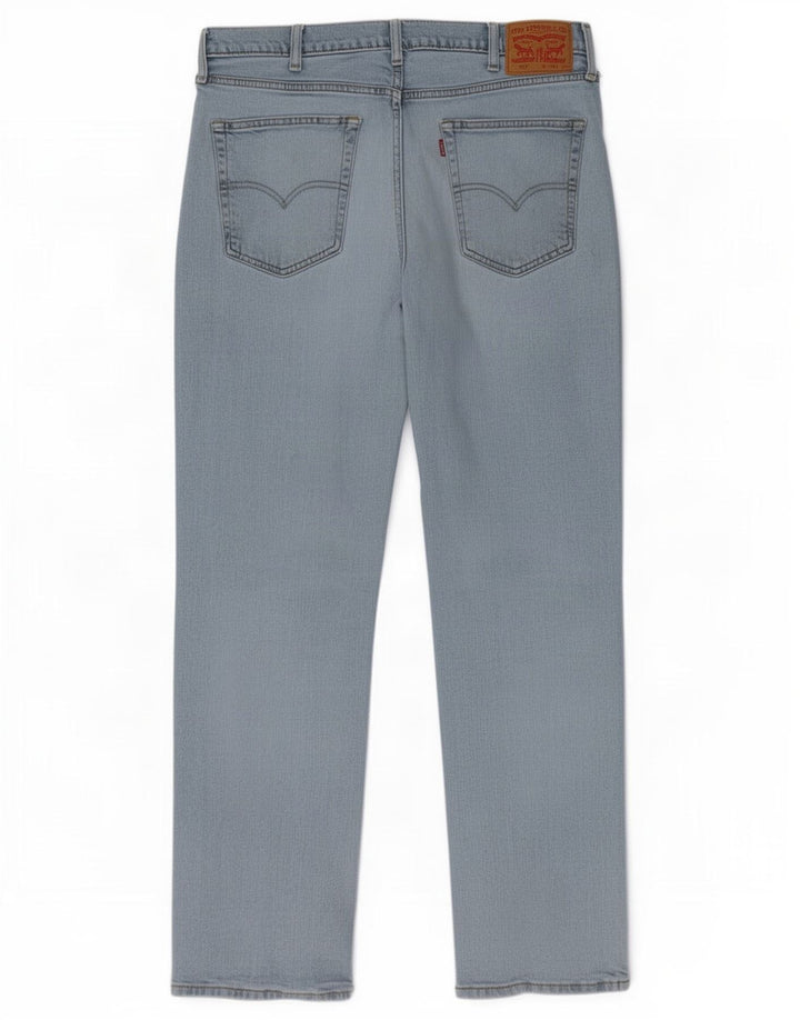 Levi's Herre 514 Straight Jeans W38 L32 Blå Bomuld